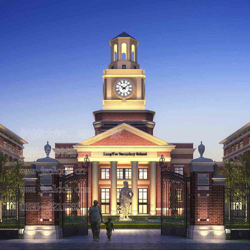 鐘樓大鐘、塔鐘設(shè)計(jì)公司-煙臺(tái)金針?biāo)娪邢薰緲s譽(yù)出品